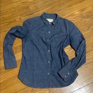 Rag and Bone women’s chambray button down shirt.